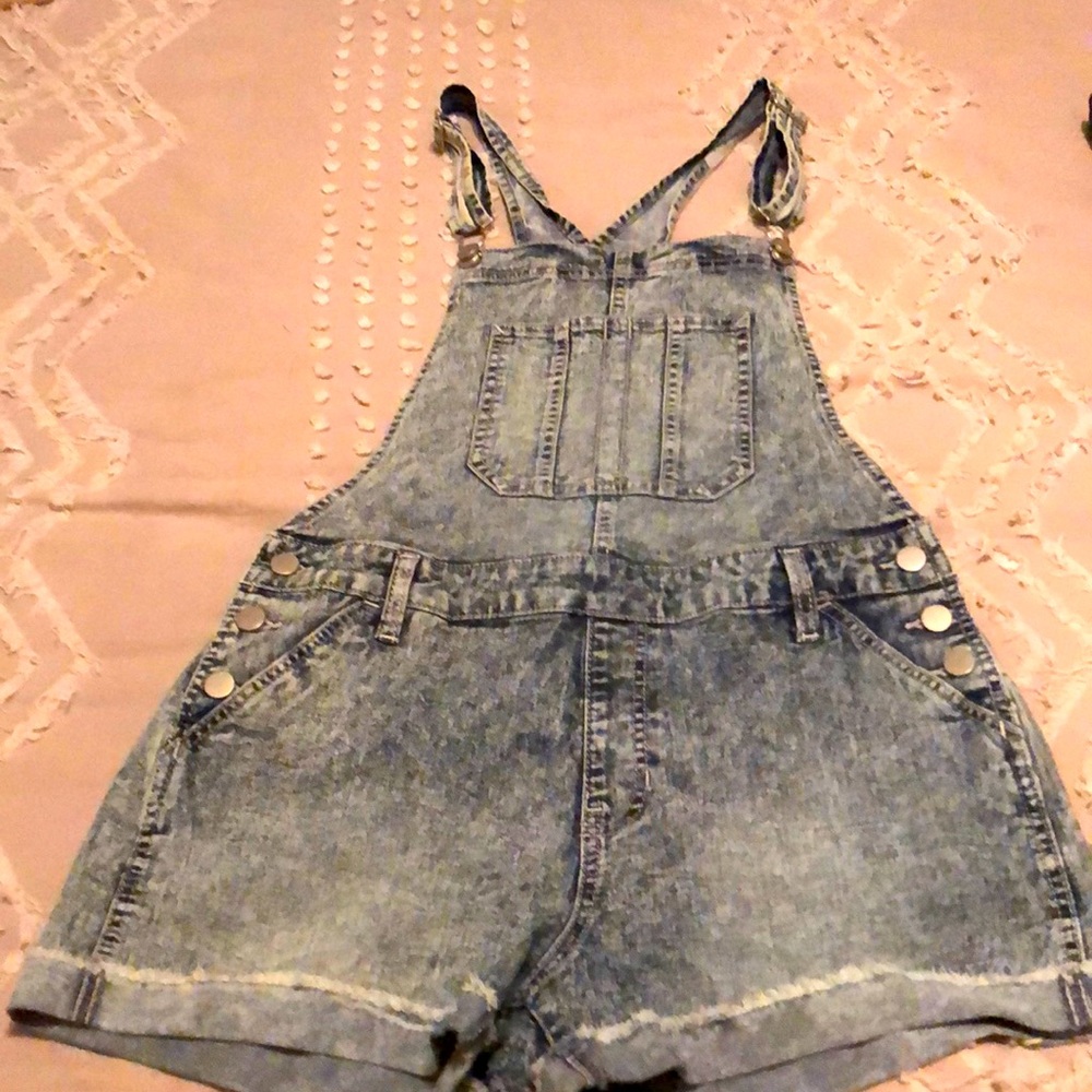 NOBO white washed overalls Size L